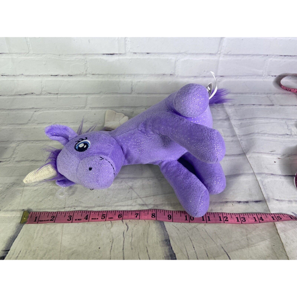Flying Tiger Toys Flying Tiger Purple Sparkle Unicorn With Wings